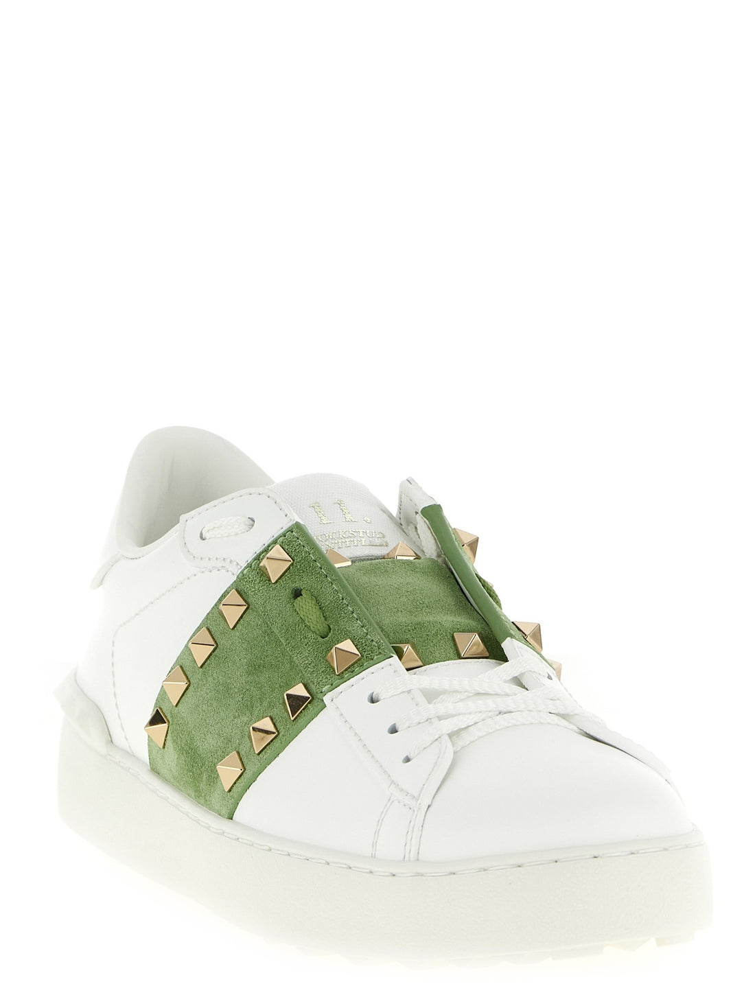 Valentino Garavani - 'Rockstud Untitled' sneakers GREEN