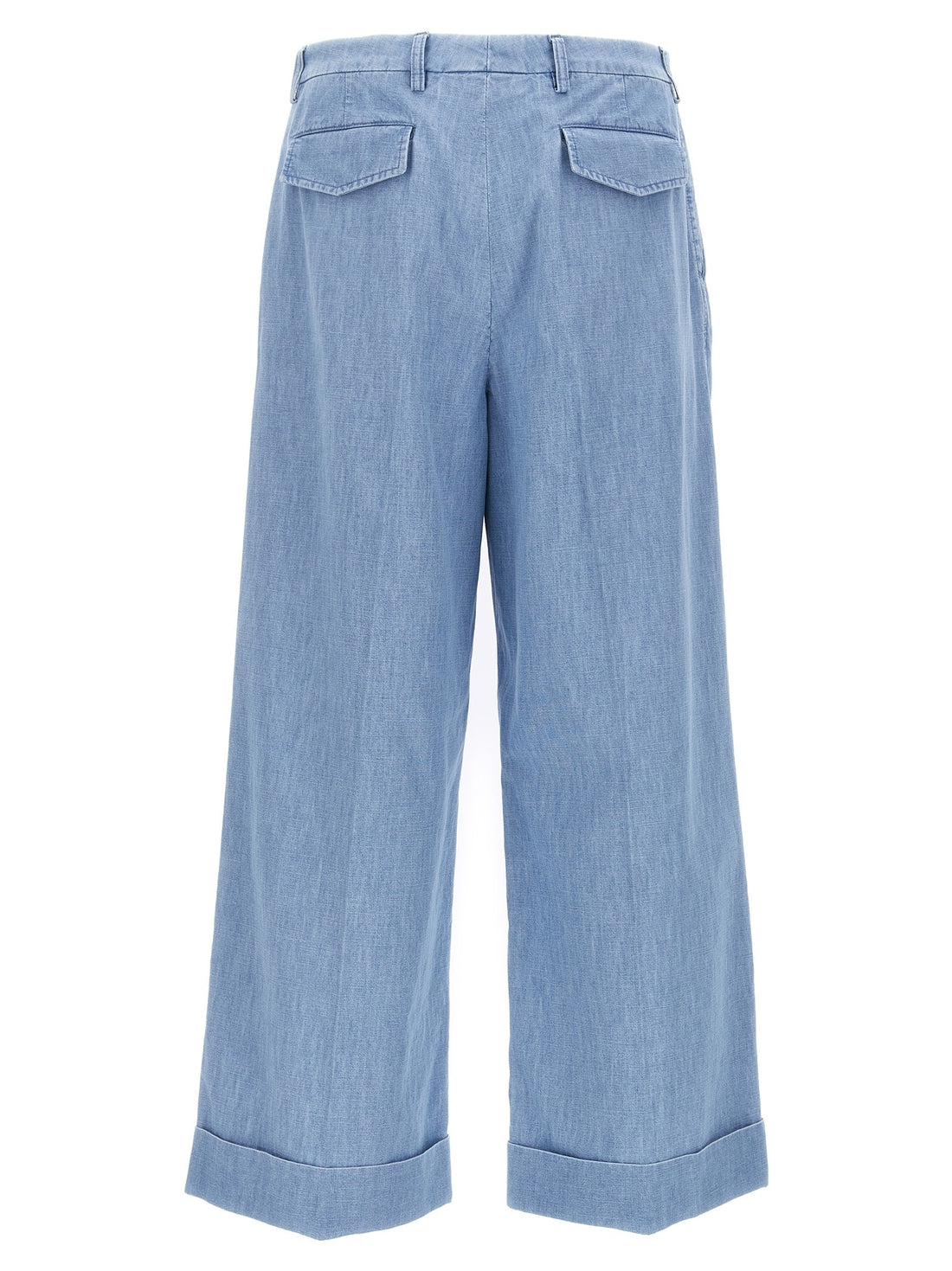 Valentino Garavani - Valentino Garavani turn-up jeans Blue 50 IT
