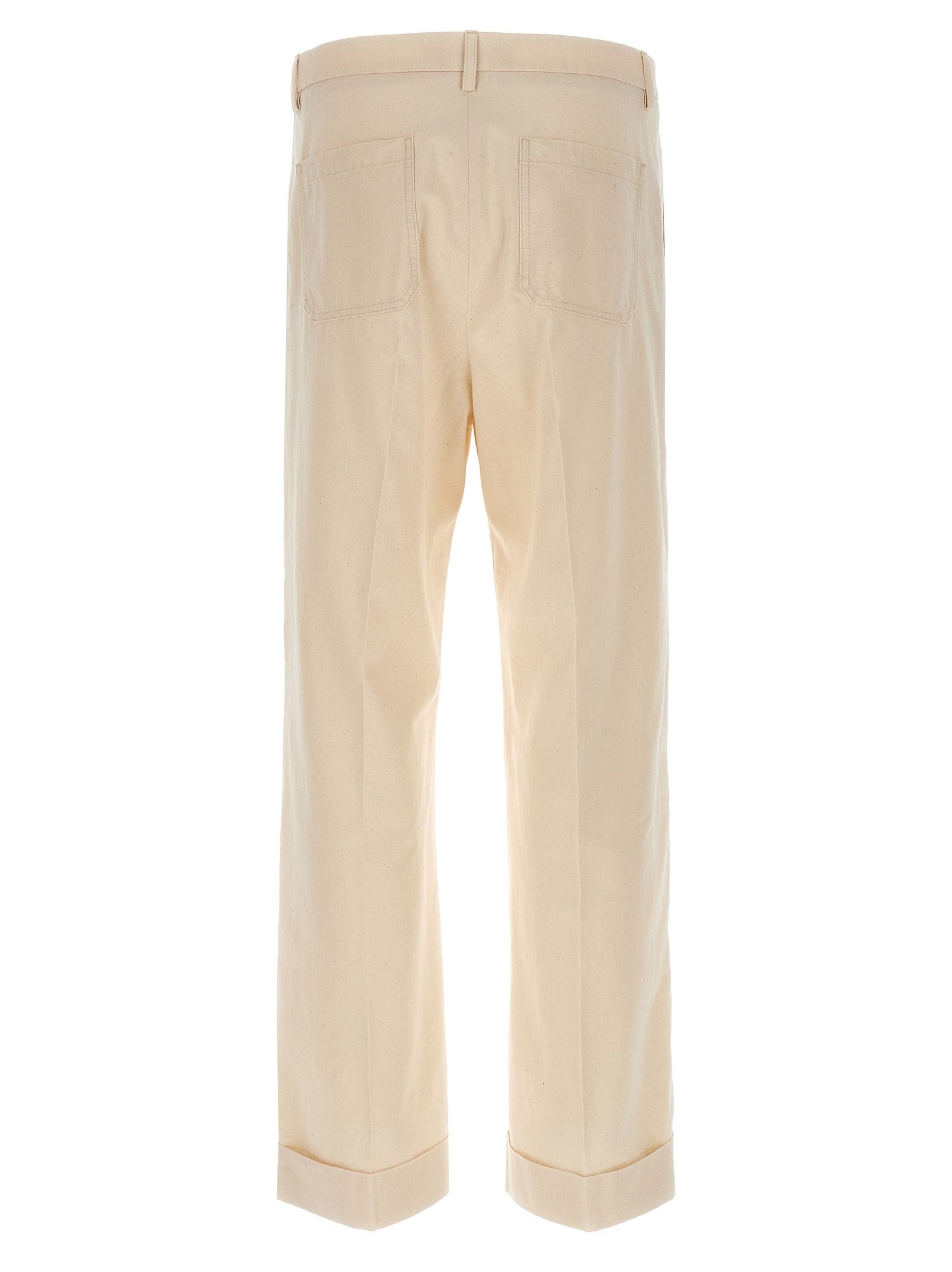Valentino Garavani - Valentino Garavani turn-up trousers