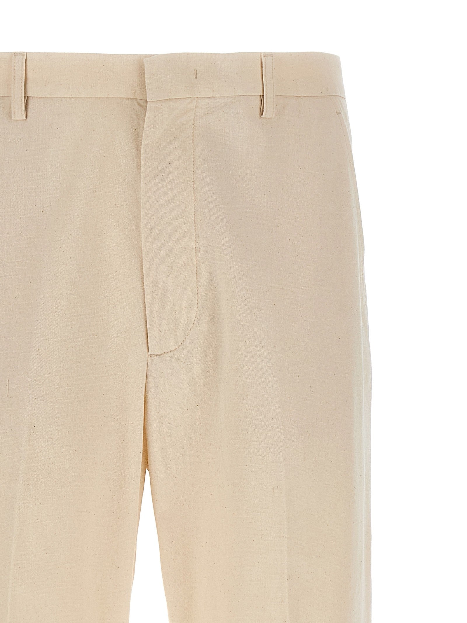 Valentino Garavani - Valentino Garavani turn-up trousers