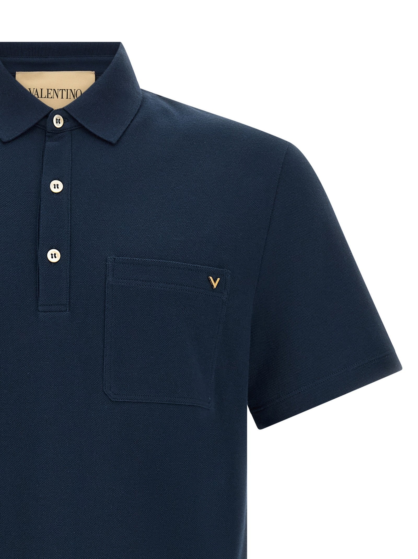 Valentino Garavani - Valentino Garavani 'VGold' polo shirt valentino-garavani-vgold-polo-shirt_09aa6236-046d-4f58-8372-c1ad03d49b06