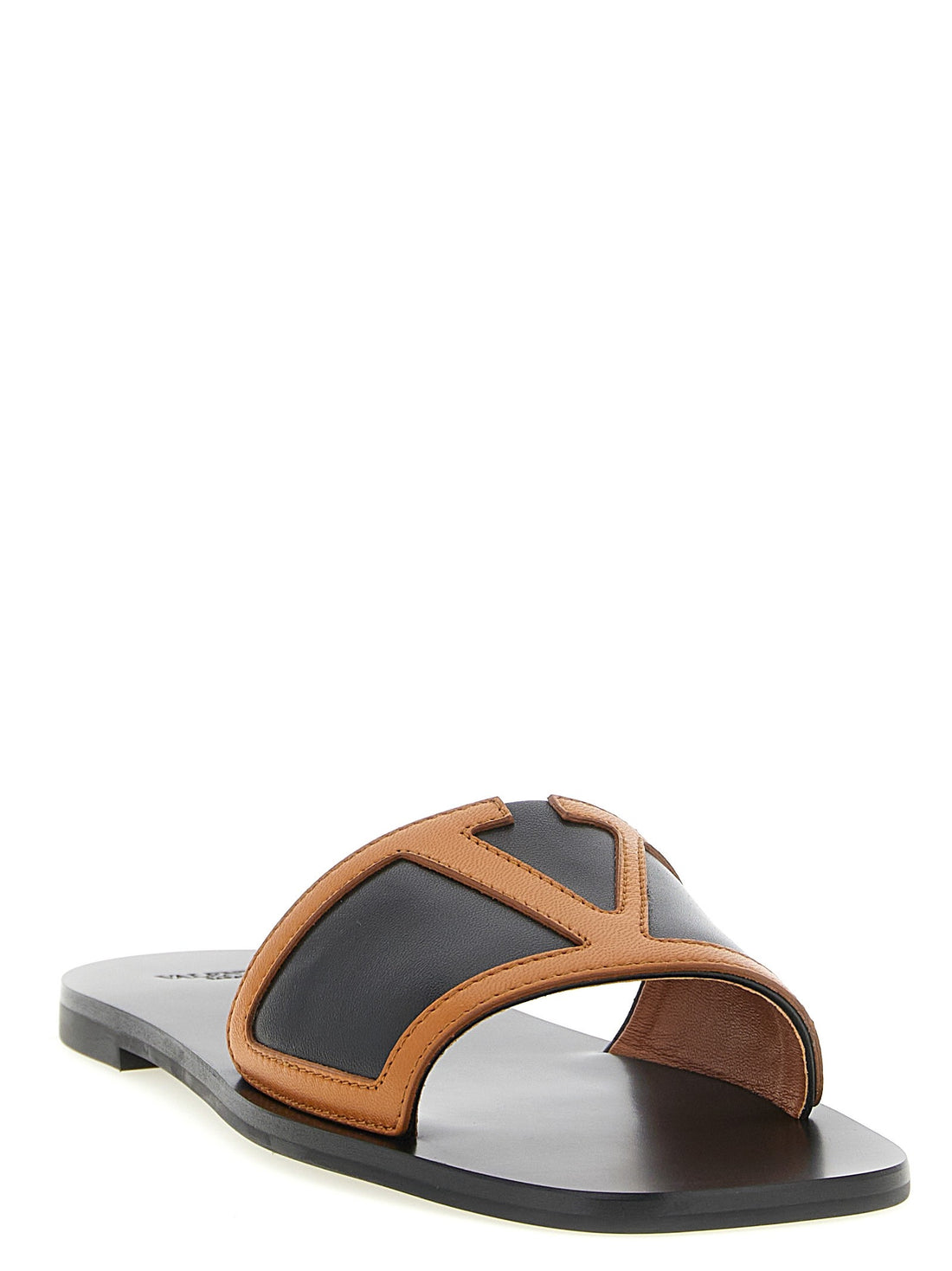 Valentino Garavani - 'Viva Superstar' slides Brown 36.5