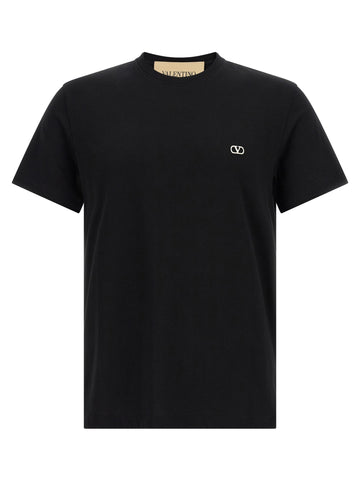 Valentino Garavani - Valentino Garavani 'VLogo' embroidery T-shirt