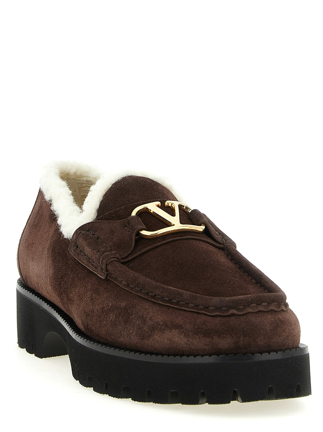 Valentino Garavani - VLogo Signature loafers Brown