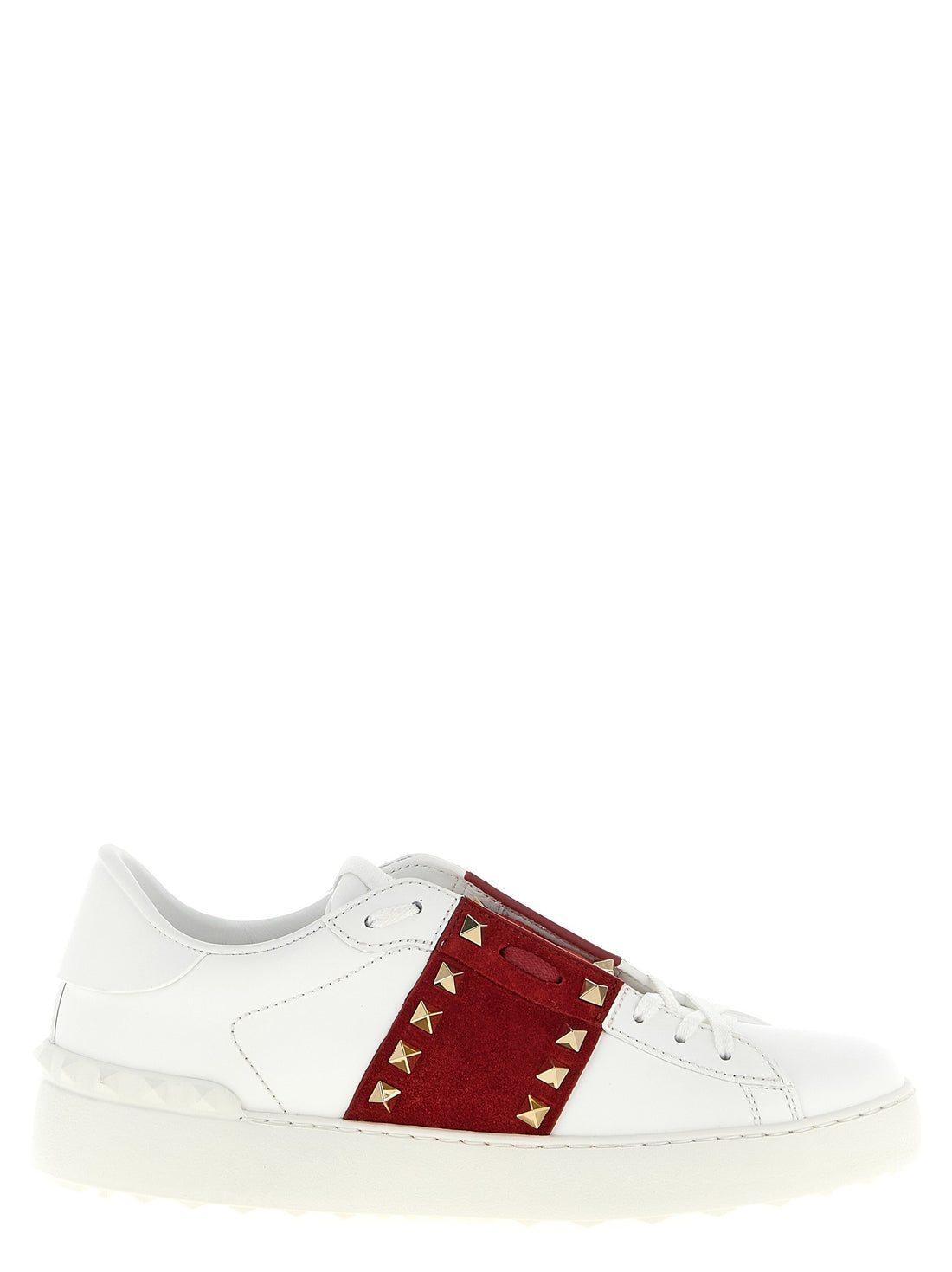 Valentino Garavani -'Rockstud Untitled' sneakers Red