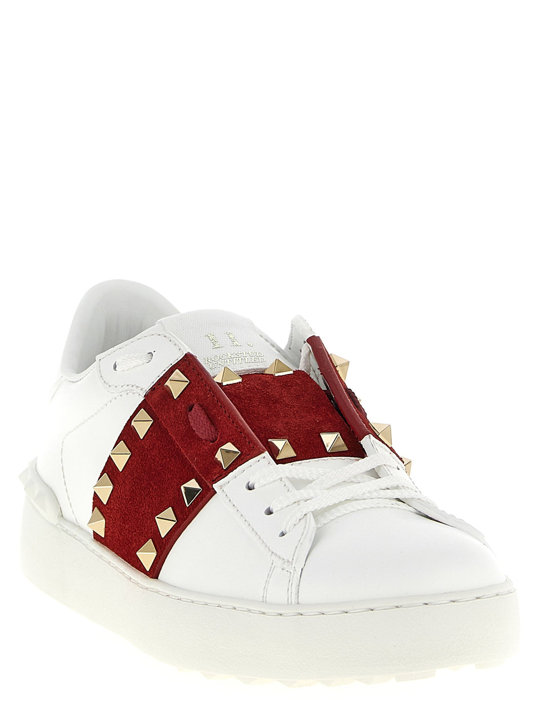 Valentino Garavani -'Rockstud Untitled' sneakers Red