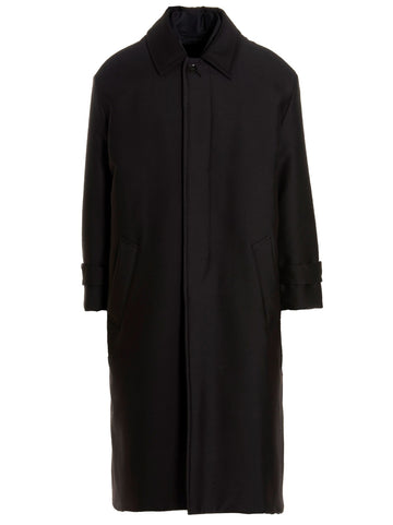 Valentino Garavani - Valentino Pink PP Collection reversible long coat