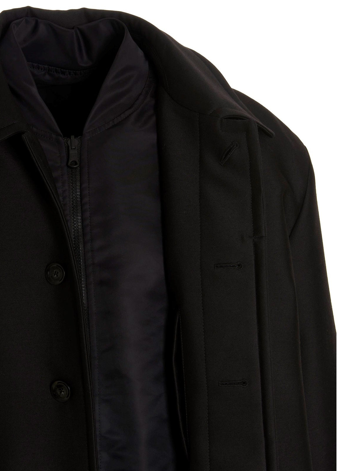 Valentino Garavani - Valentino Pink PP Collection reversible long coat