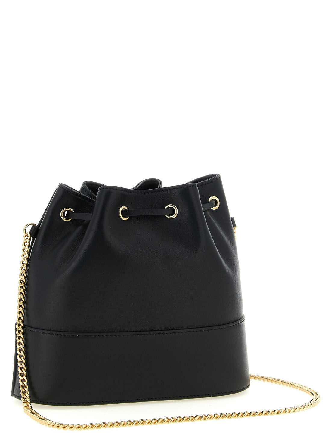 Valentino Garavani - 'VLogoSignature' mini bucket bag Black U