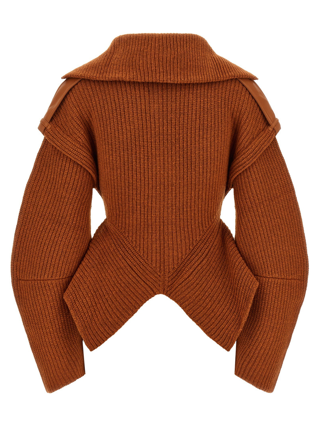 ZIMMERMANN - 'Valiant' Wool Blend Cardigan orange