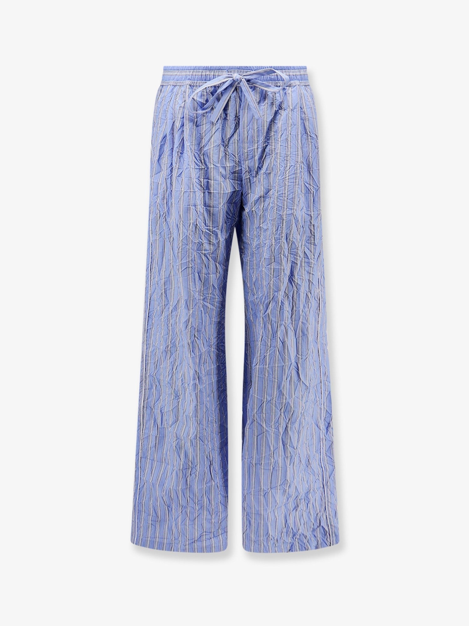 Dolce & Gabbana Vanity Pajamas froissé poplin trousers