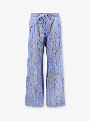 Dolce & Gabbana Vanity Pajamas froissé poplin trousers