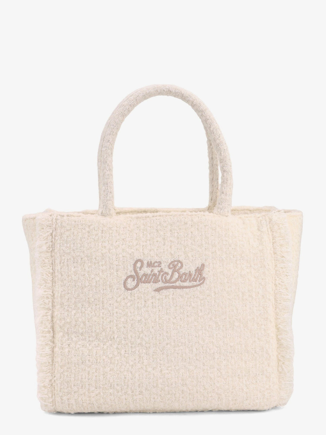 Vanity twwed wool blend shoulder bag