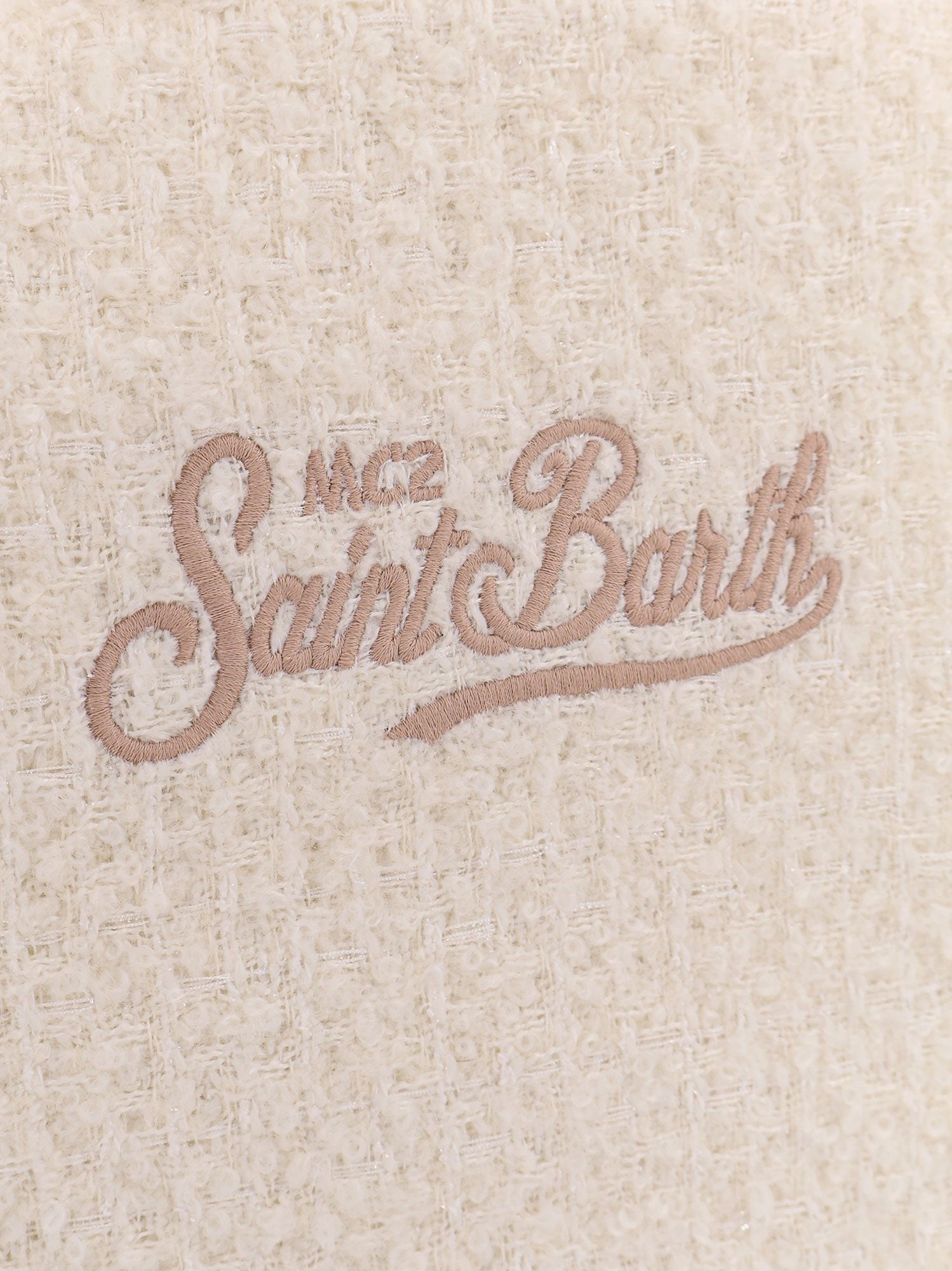 Vanity twwed wool blend shoulder bag