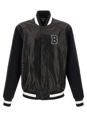 Balmain - 'Varsity' bomber jacket