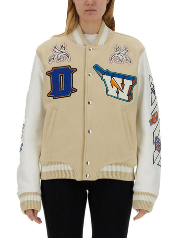 Off White - VARSITY JACKET varsity-jacket