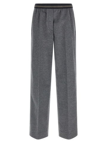 Miu Miu - Velour wool pants