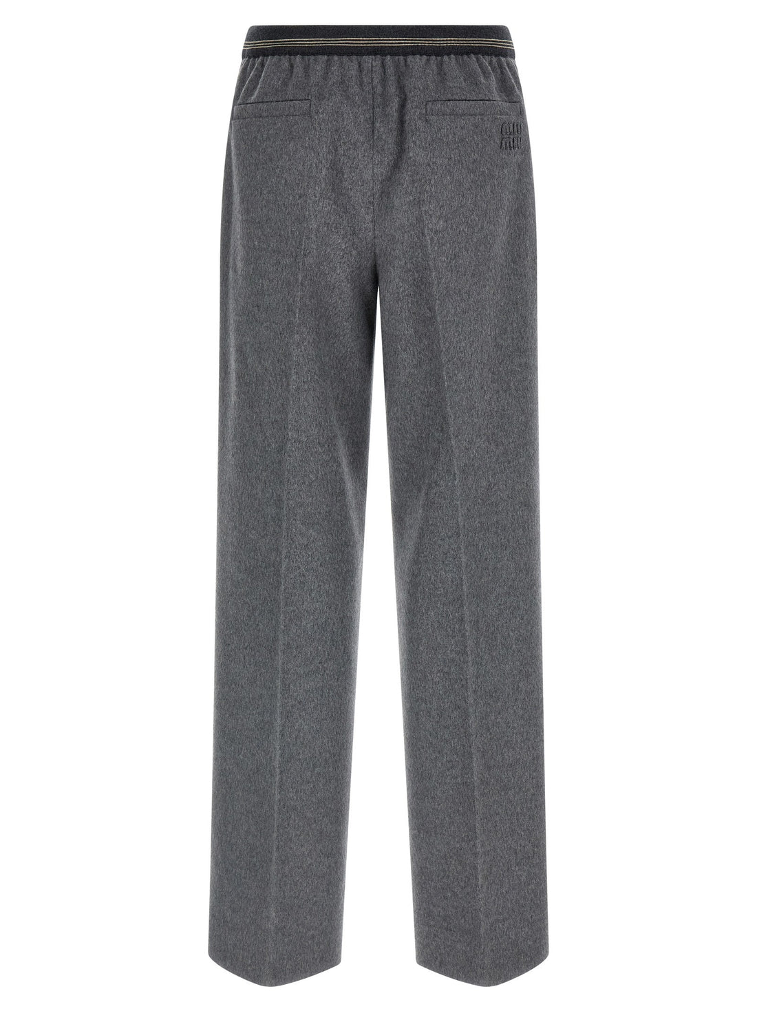 Miu Miu - Velour wool pants