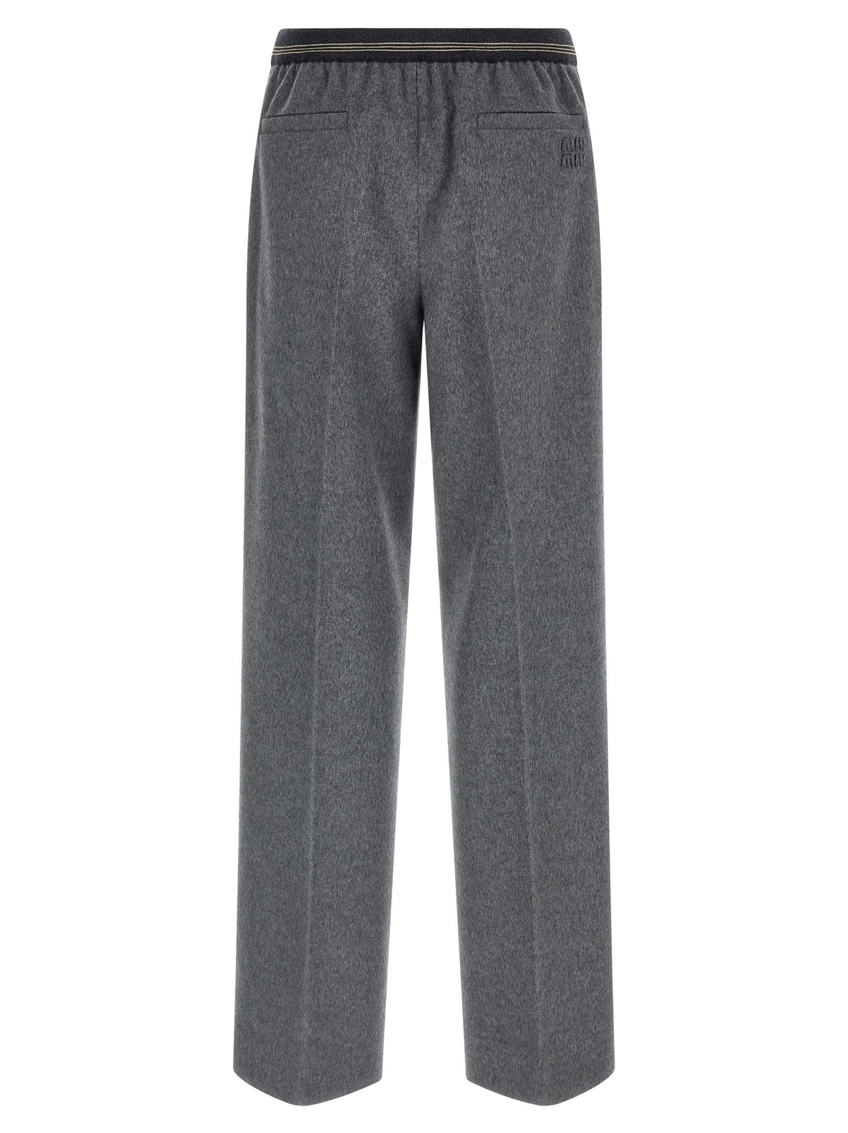 Miu Miu - Velour wool pants