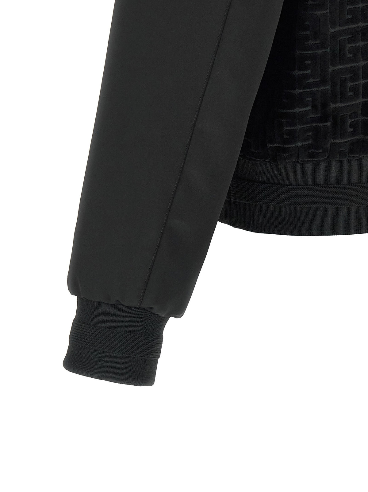 Balmain - Velvet bomber jacket