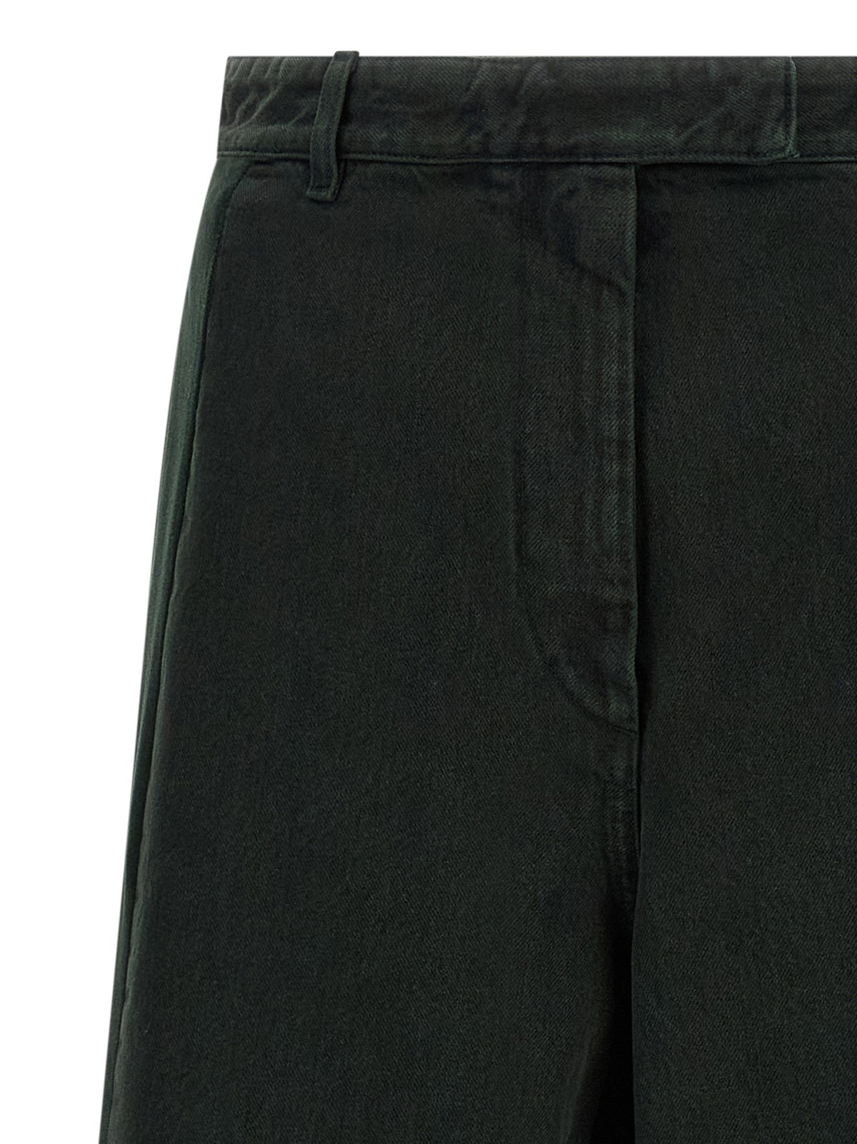 Dries Van Noten - Velvet insert jeans