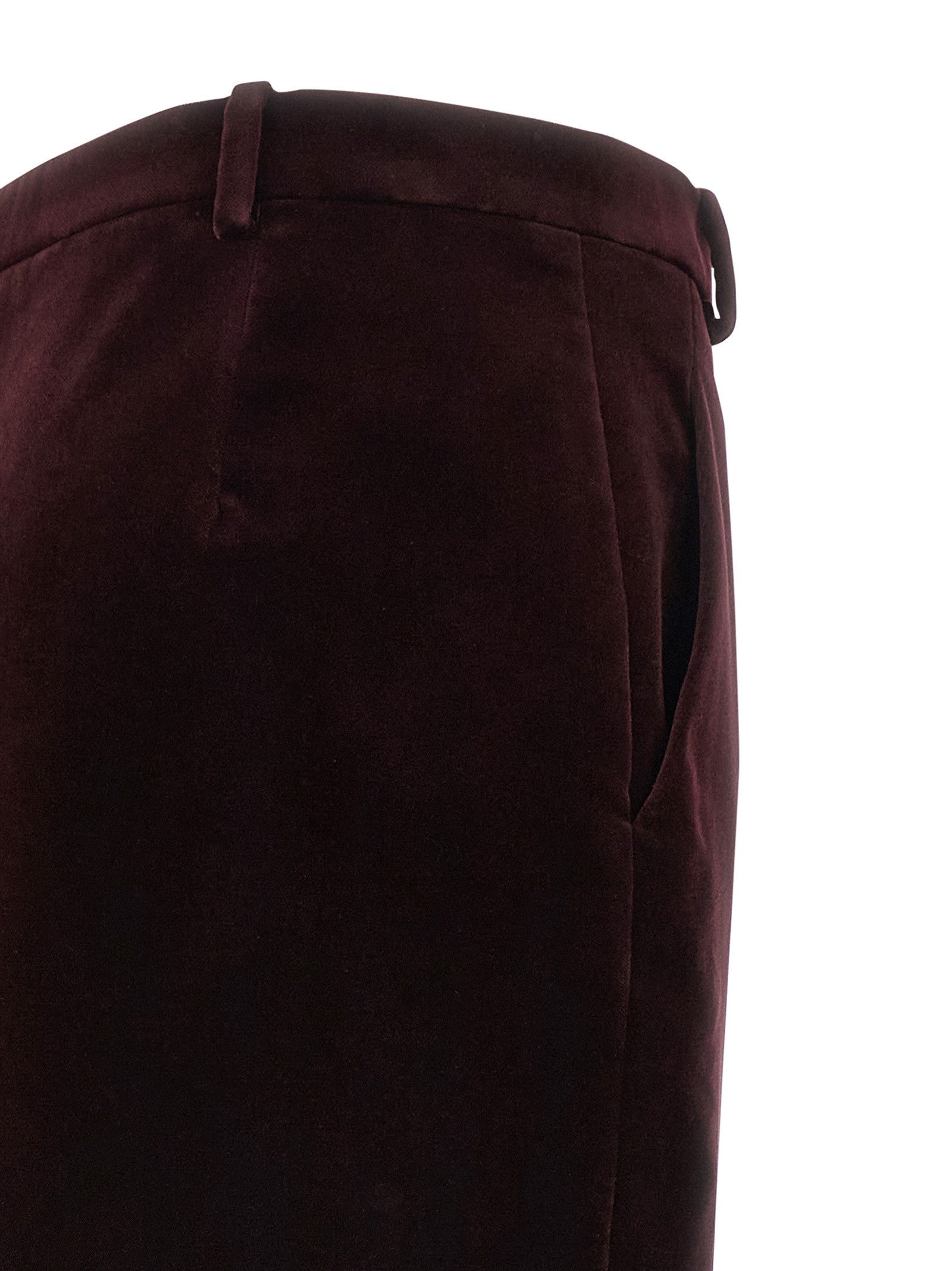 Saint Laurent - Velvet skirt