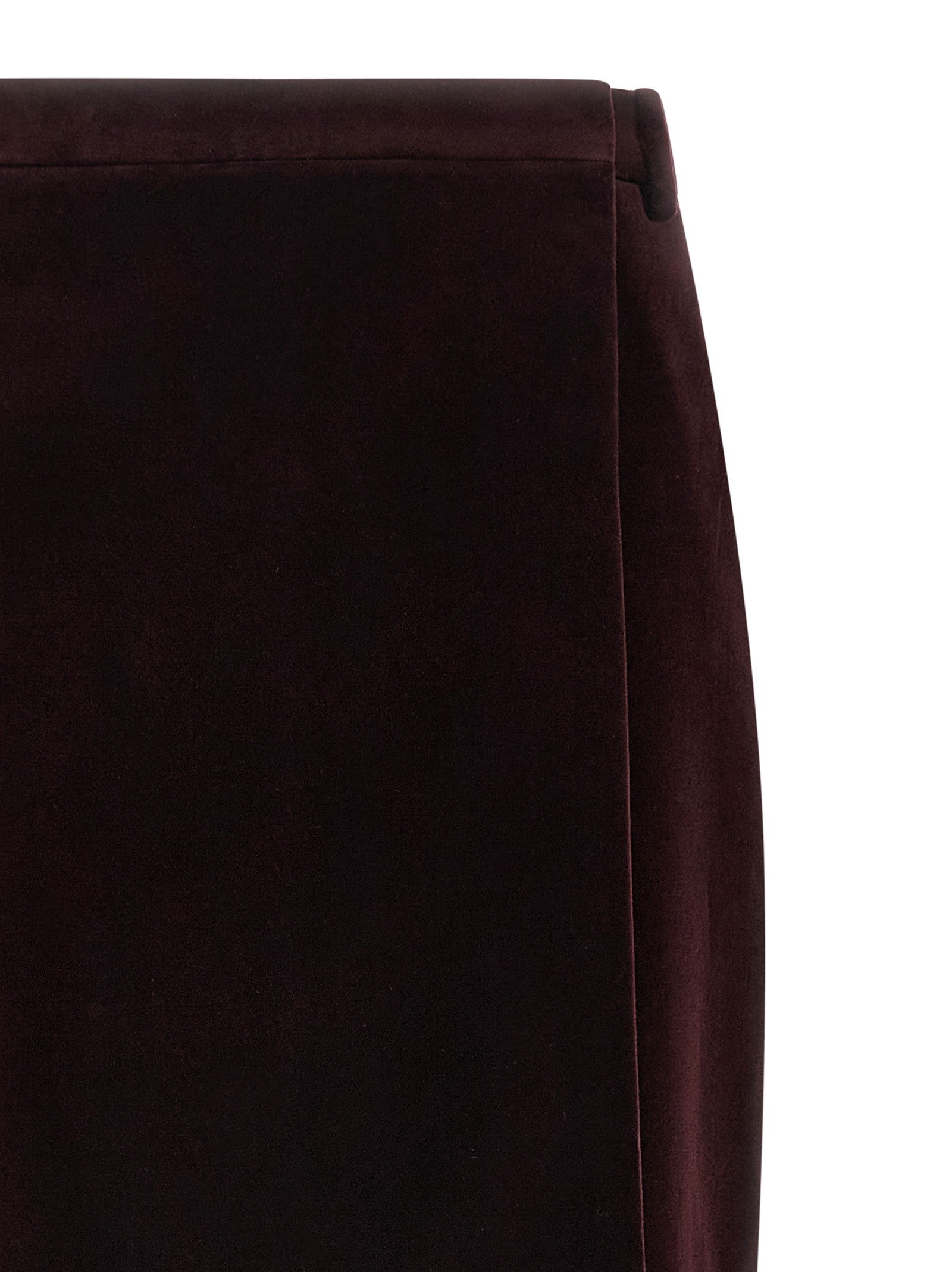 Saint Laurent - Velvet skirt