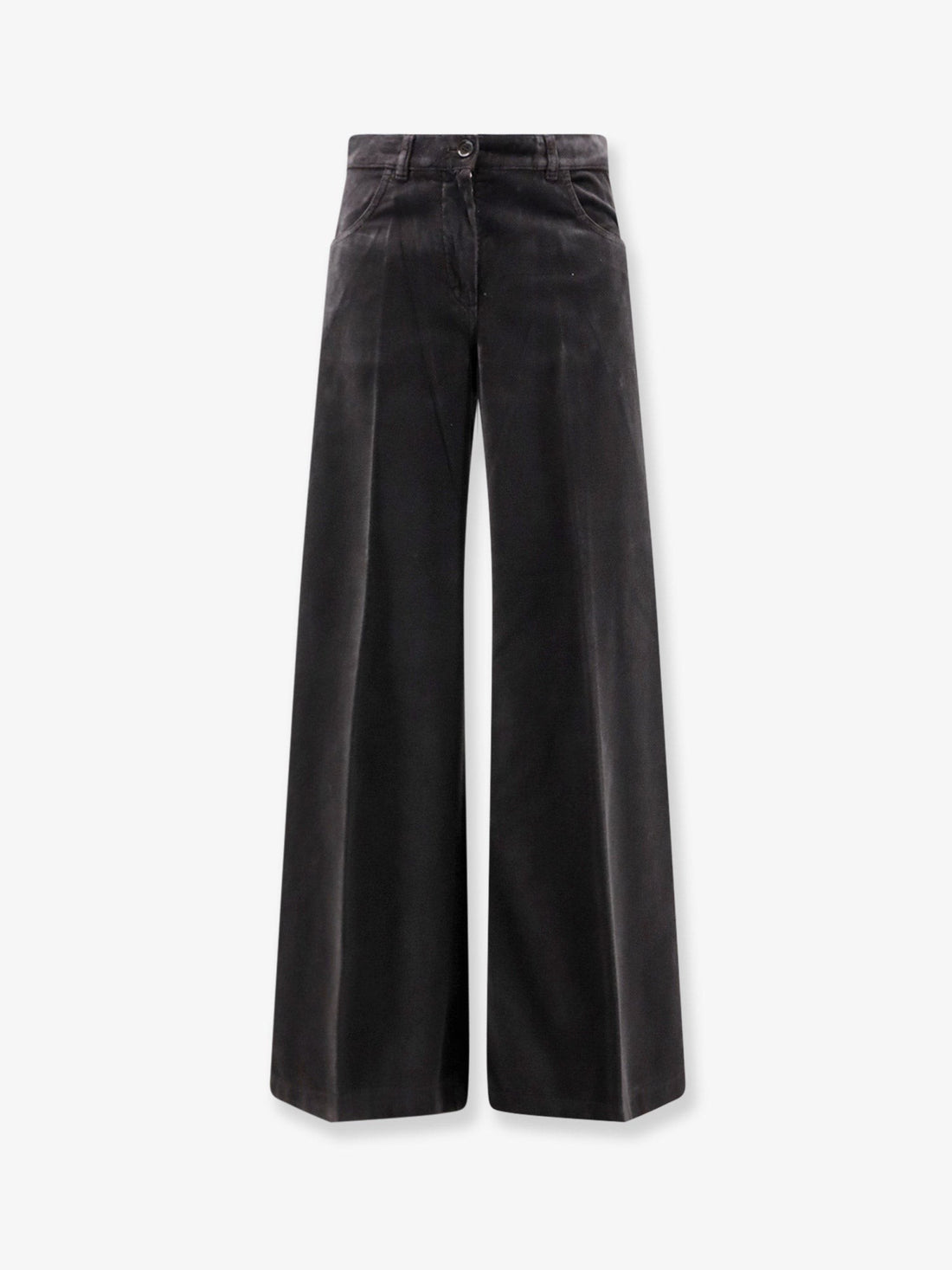 ASPESI - Velvet trousers Brown