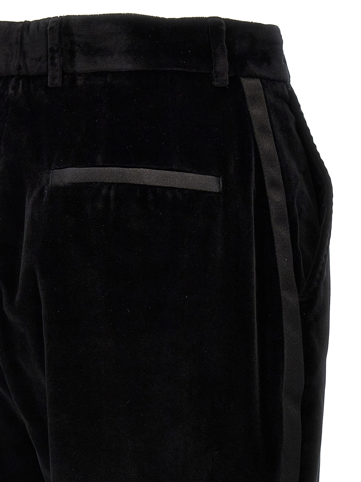 Dolce & Gabbana - Velvet tuxedo pants