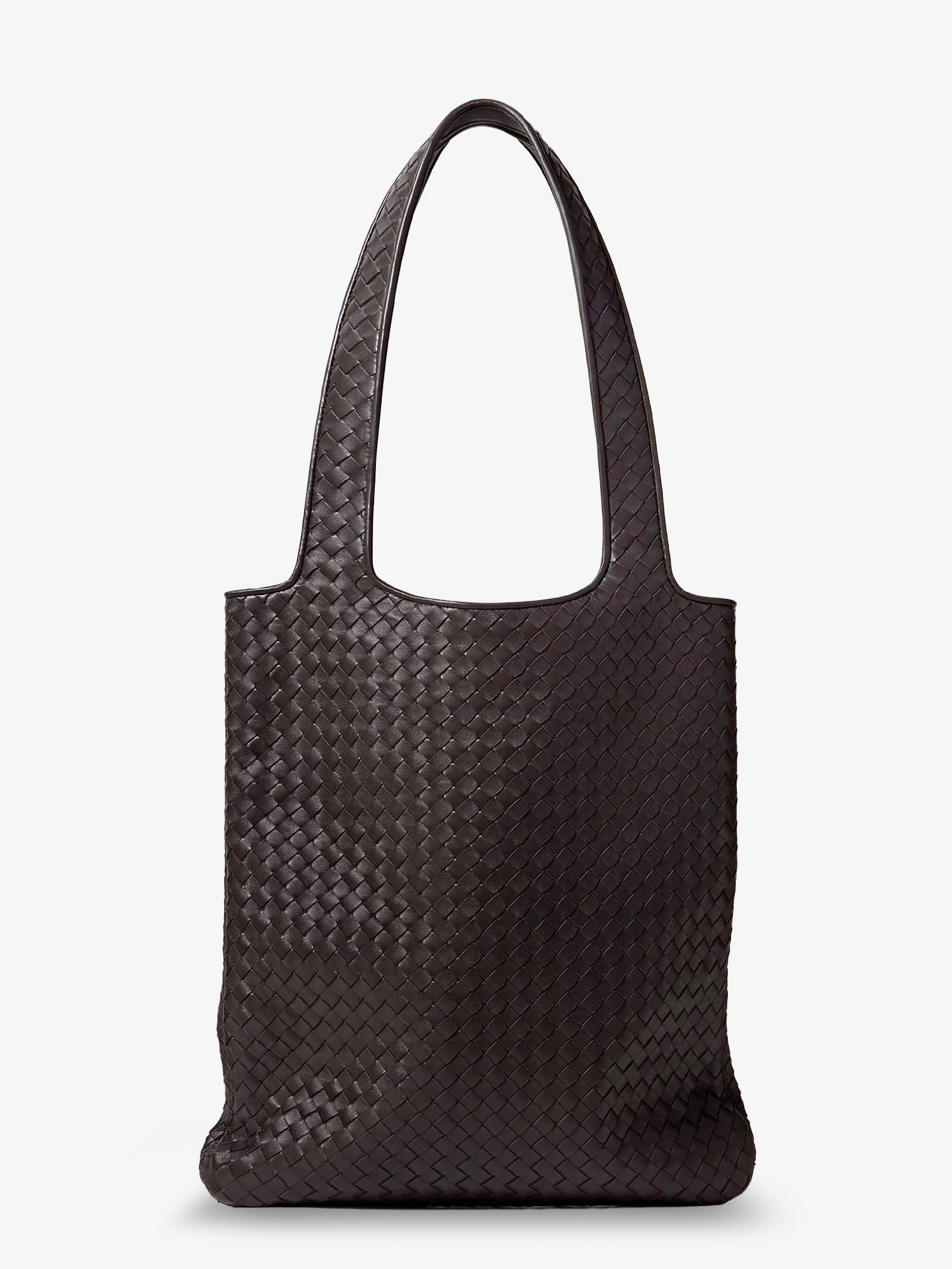 Bottega Veneta - Veneto leather shoulder bag with Intrecciato motif