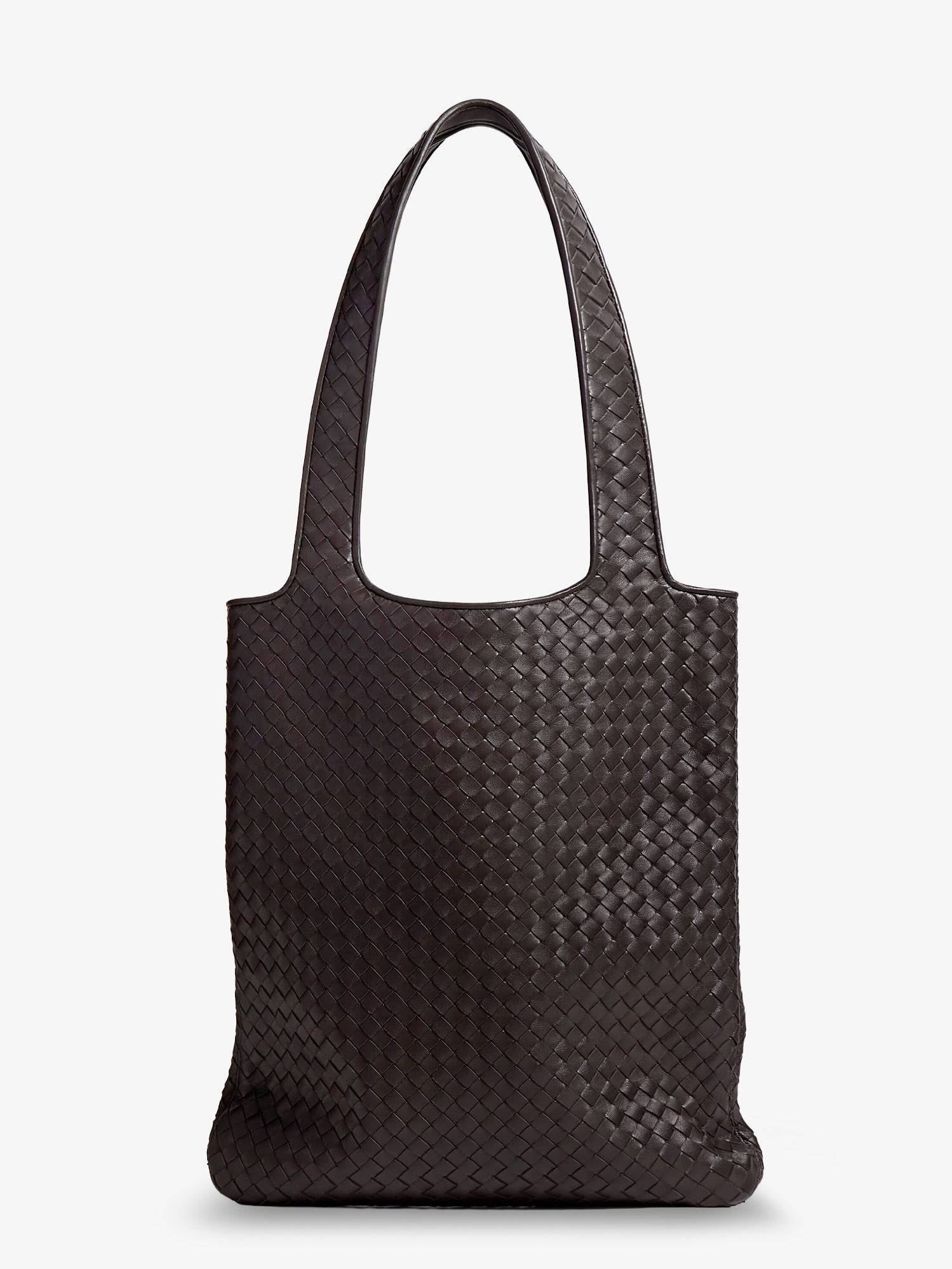 Bottega Veneta - Veneto leather shoulder bag with Intrecciato motif