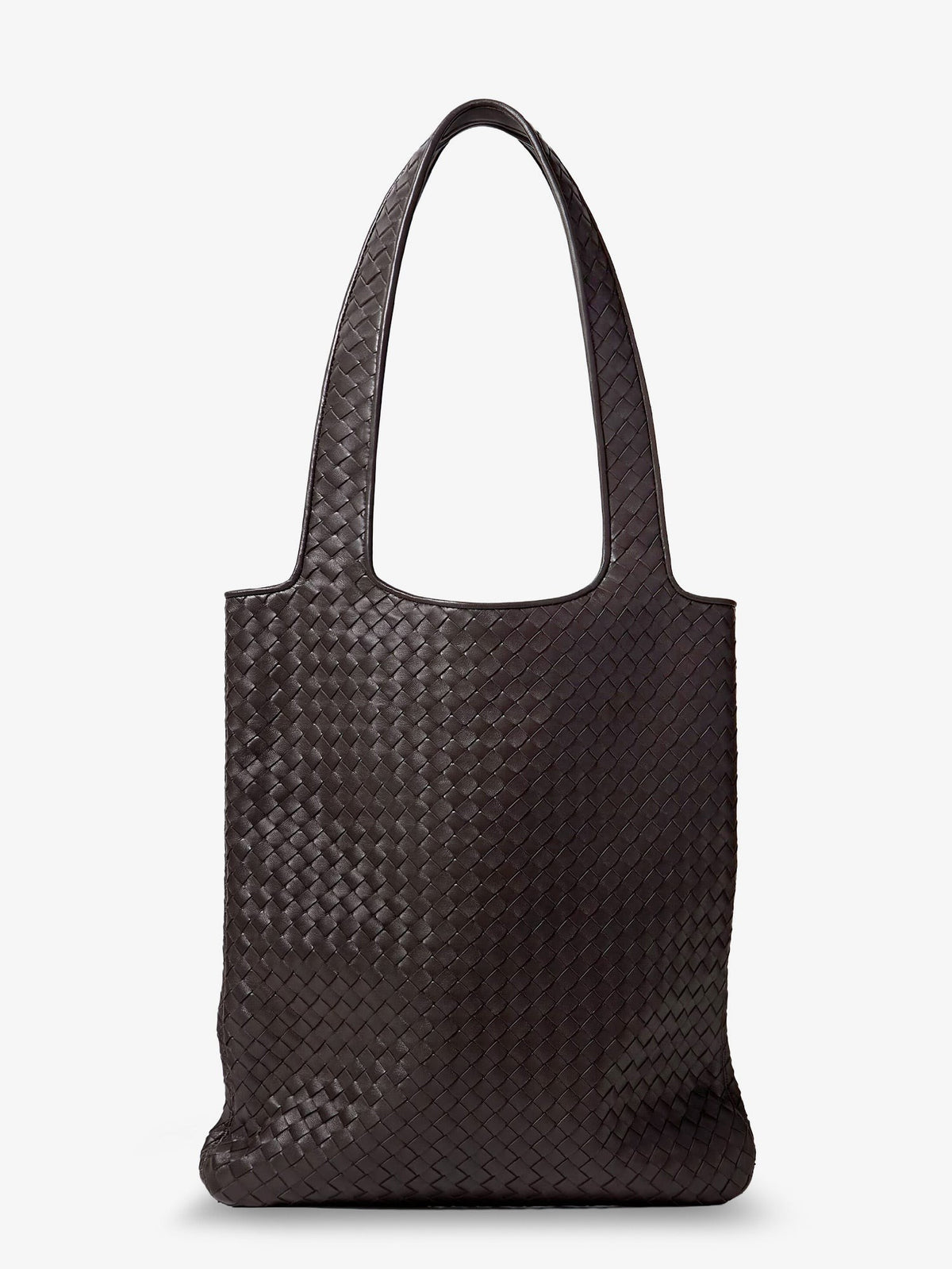 Bottega Veneta - Veneto leather shoulder bag with Intrecciato motif