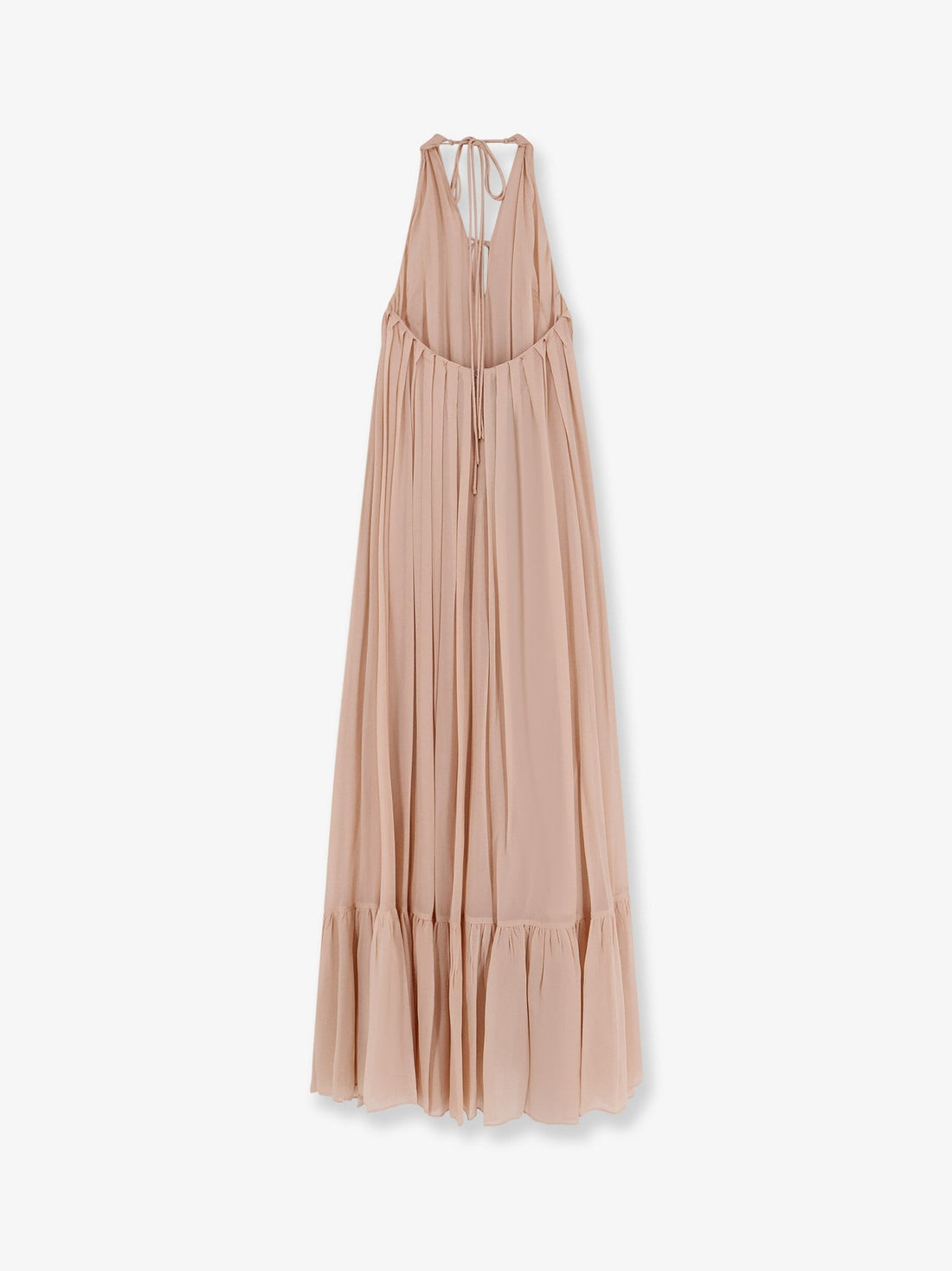 Venturone chiffon long dress