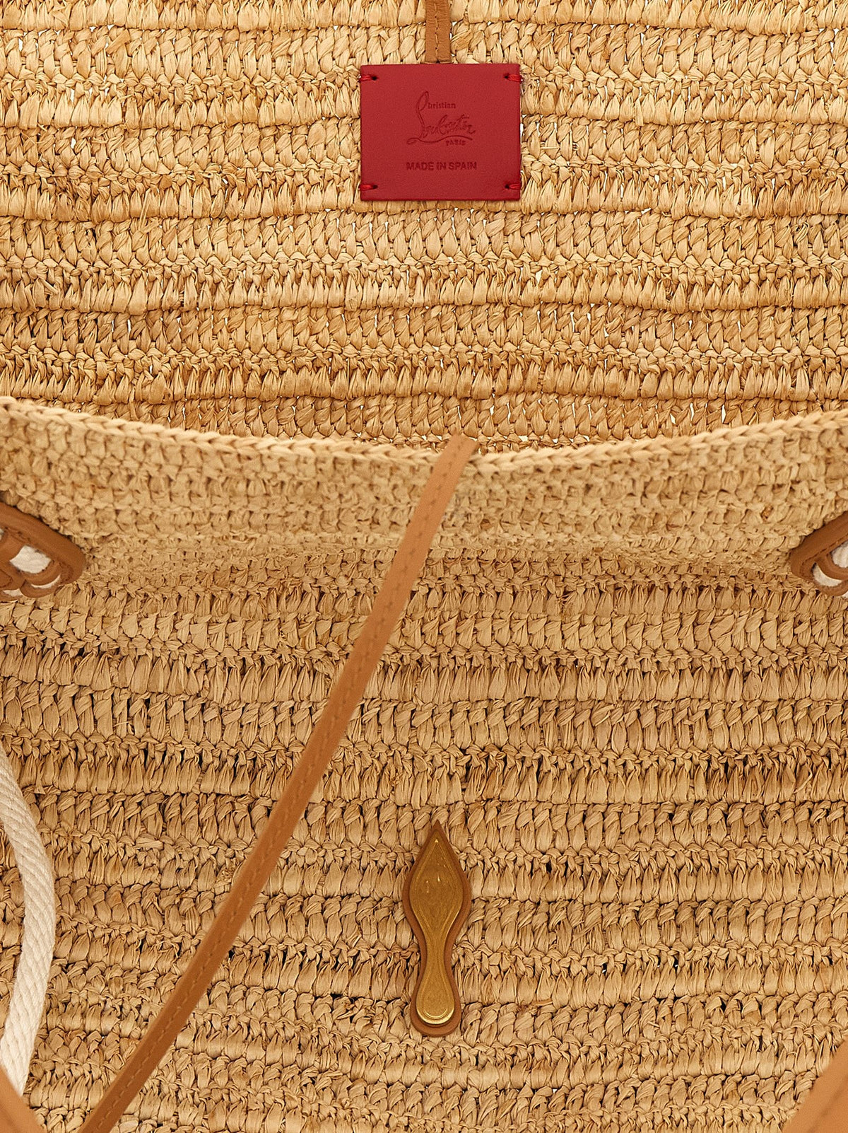 CHRISTIAN LOUBOUTIN - 'Venus Basket' large shopping bag