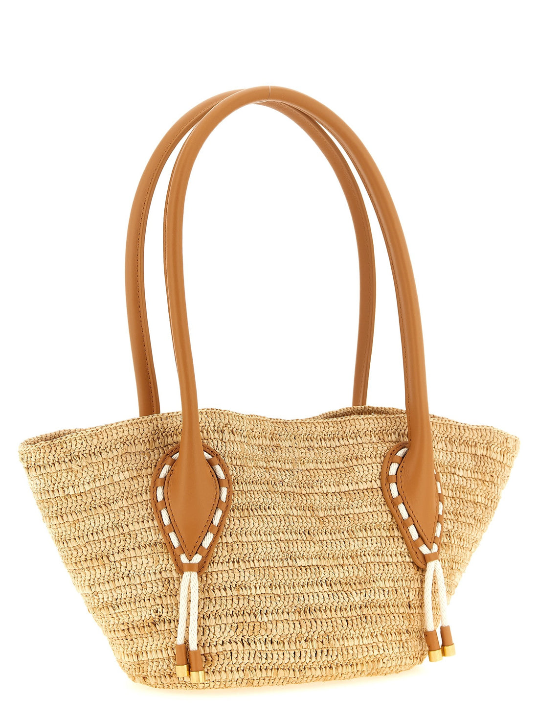 CHRISTIAN LOUBOUTIN - 'Venus Basket' mini shopping bag beige U