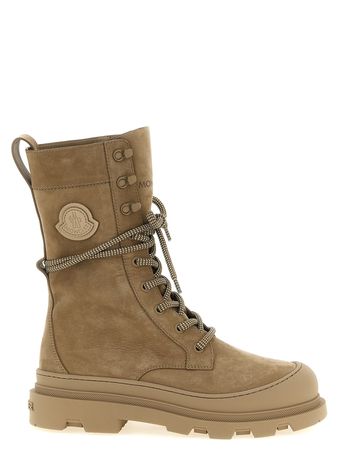 Moncler - 'Vera High' boots beige 41