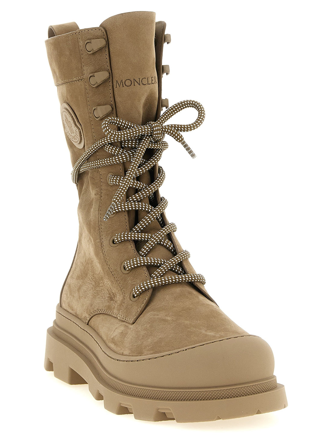 Moncler - 'Vera High' boots beige 41