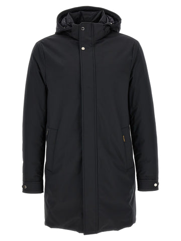 Moorer - 'Vermont' Padded Parka Blue