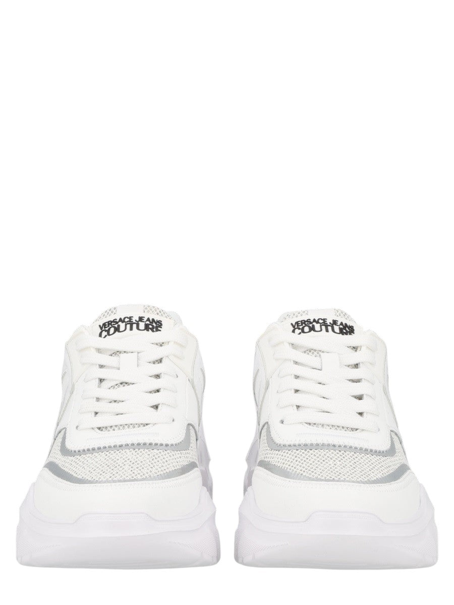 Versace Jeans Couture - SNEAKER "SPEEDTRACK" CON LOGO versace-jeans-couture-speedtrack-sneakers-white-silver-front-jpg