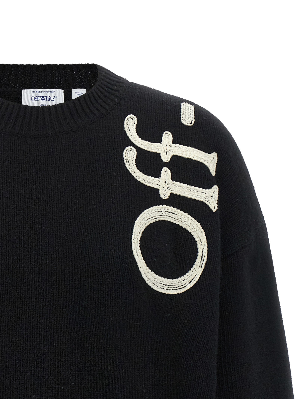 Off White - 'Vertical Bookish' sweater