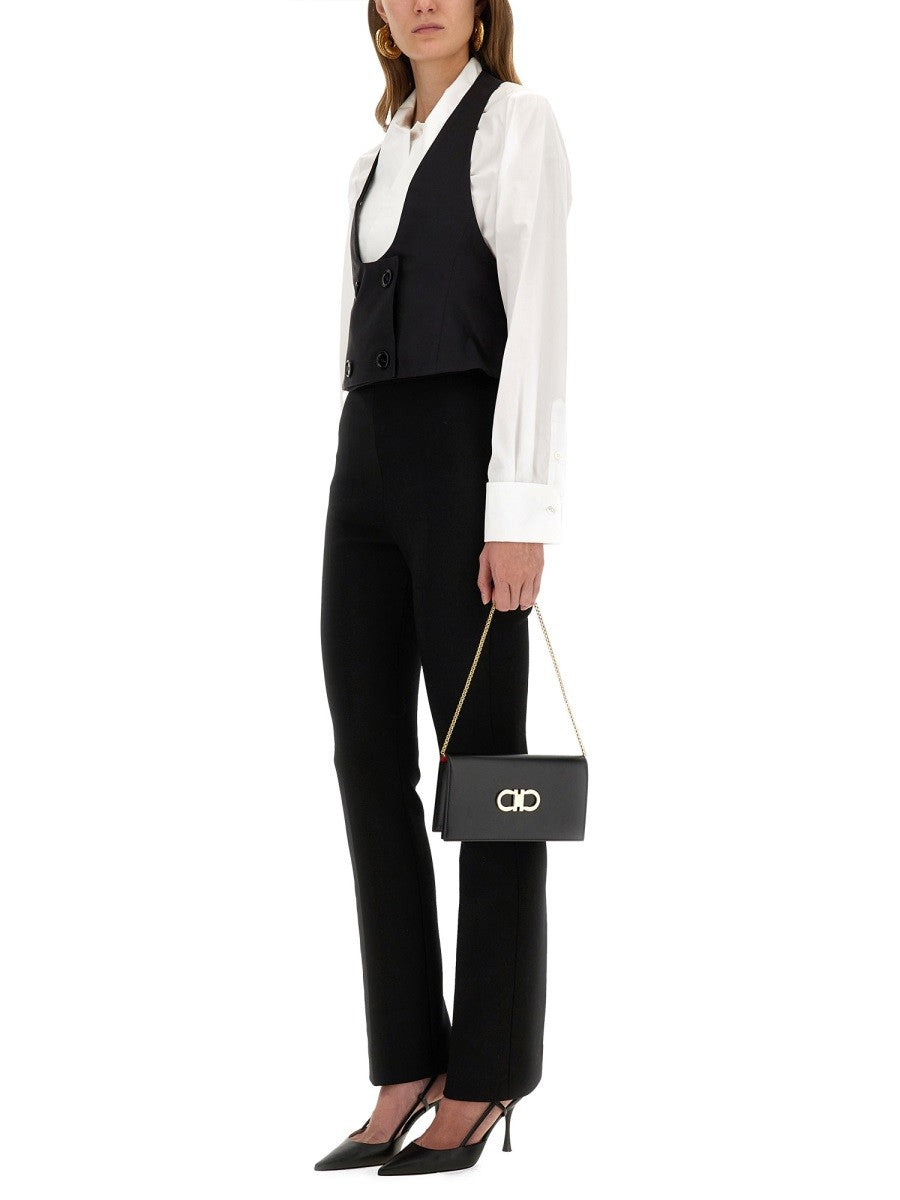 NINA RICCI - VEST WITH OPEN BACK