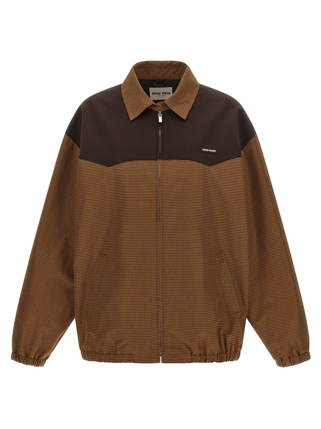 Miu Miu - Vichy blouson vichy-blouson