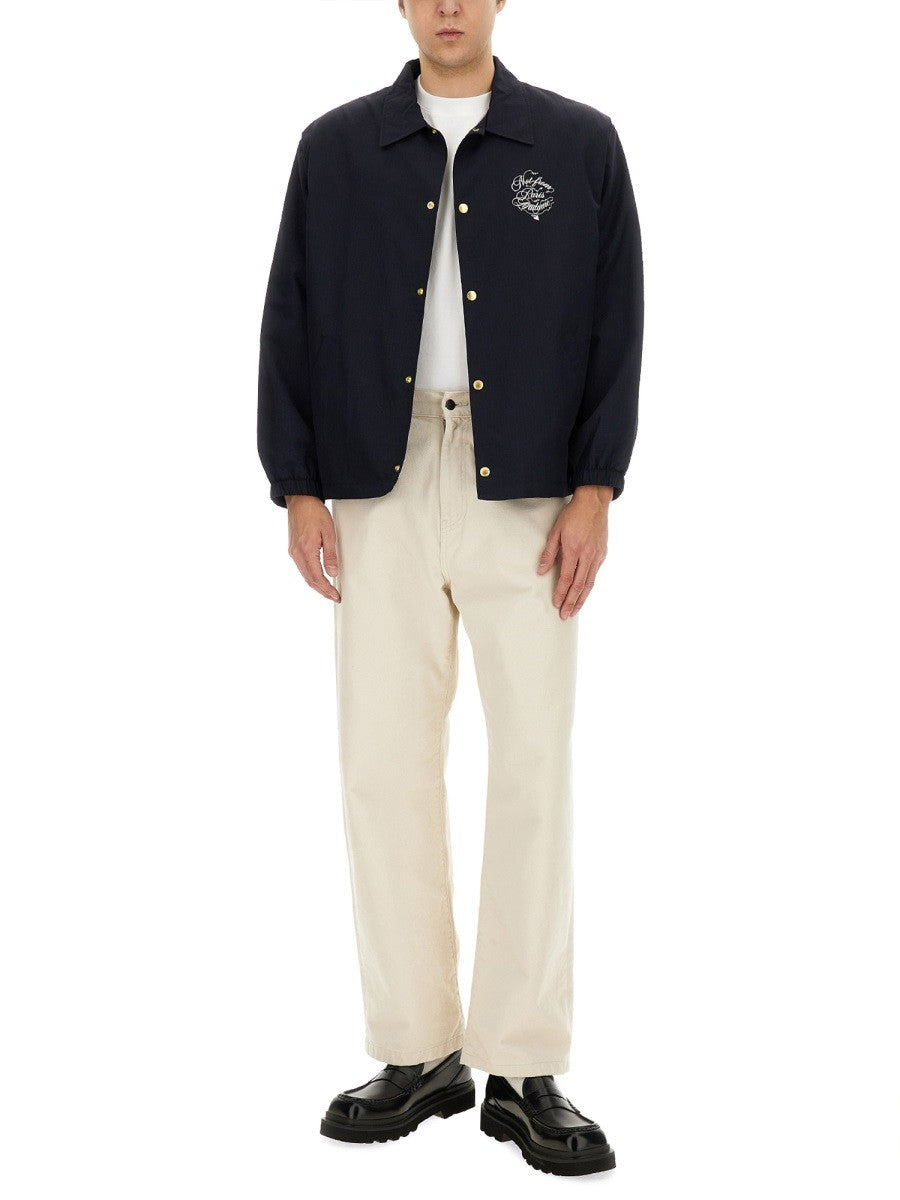 VIGNES SLOGAN PRINT JACKET