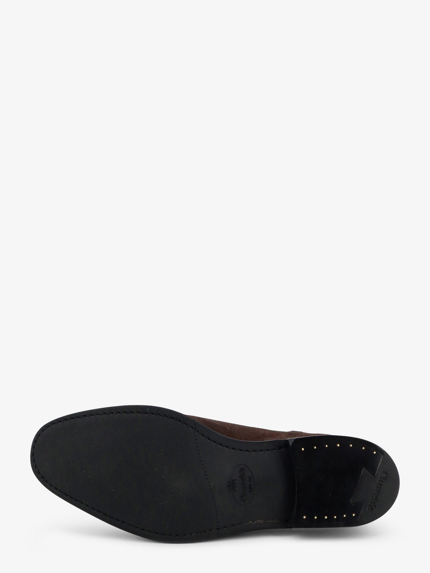 CHURCH'S - Vintage-effect suede boots