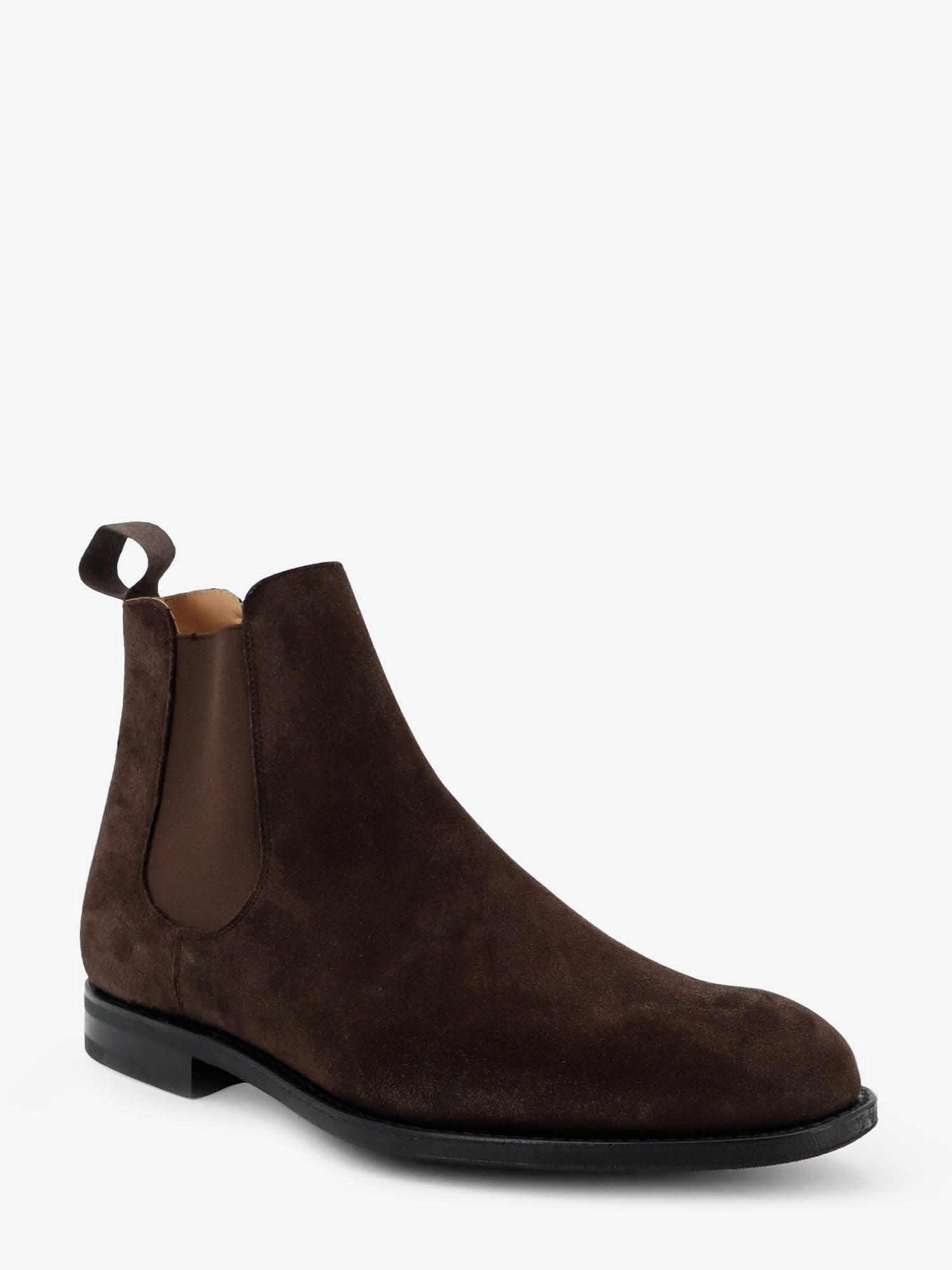 CHURCH'S - Vintage-effect suede boots