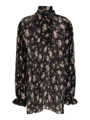 Dolce & Gabbana - "VINTAGE ROSE" PRINT TOP vintage-rose-print-top
