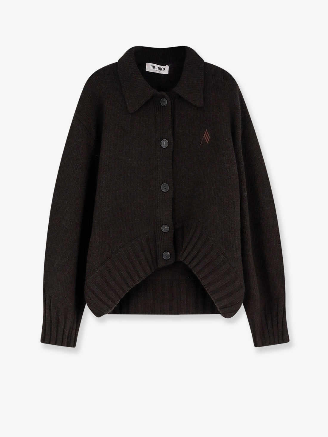 The Attico - Virgin wool and cashmere blend cardigan virgin-wool-and-cashmere-blend-cardigan