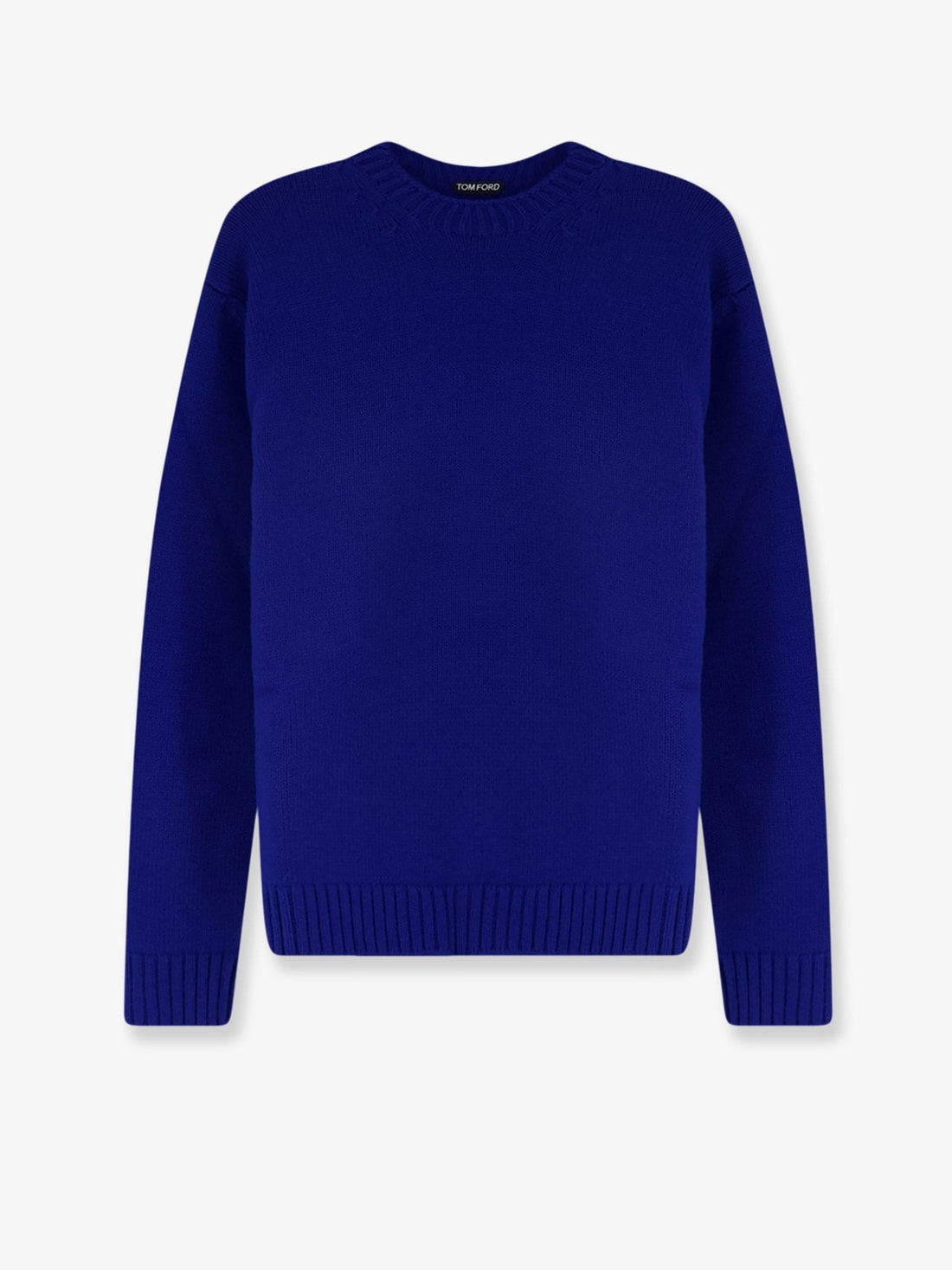 TOM FORD - Virgin wool and cashmere sweater Royalblue 48
