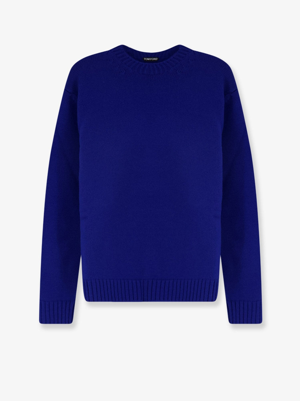 TOM FORD - Virgin wool and cashmere sweater Royalblue 48