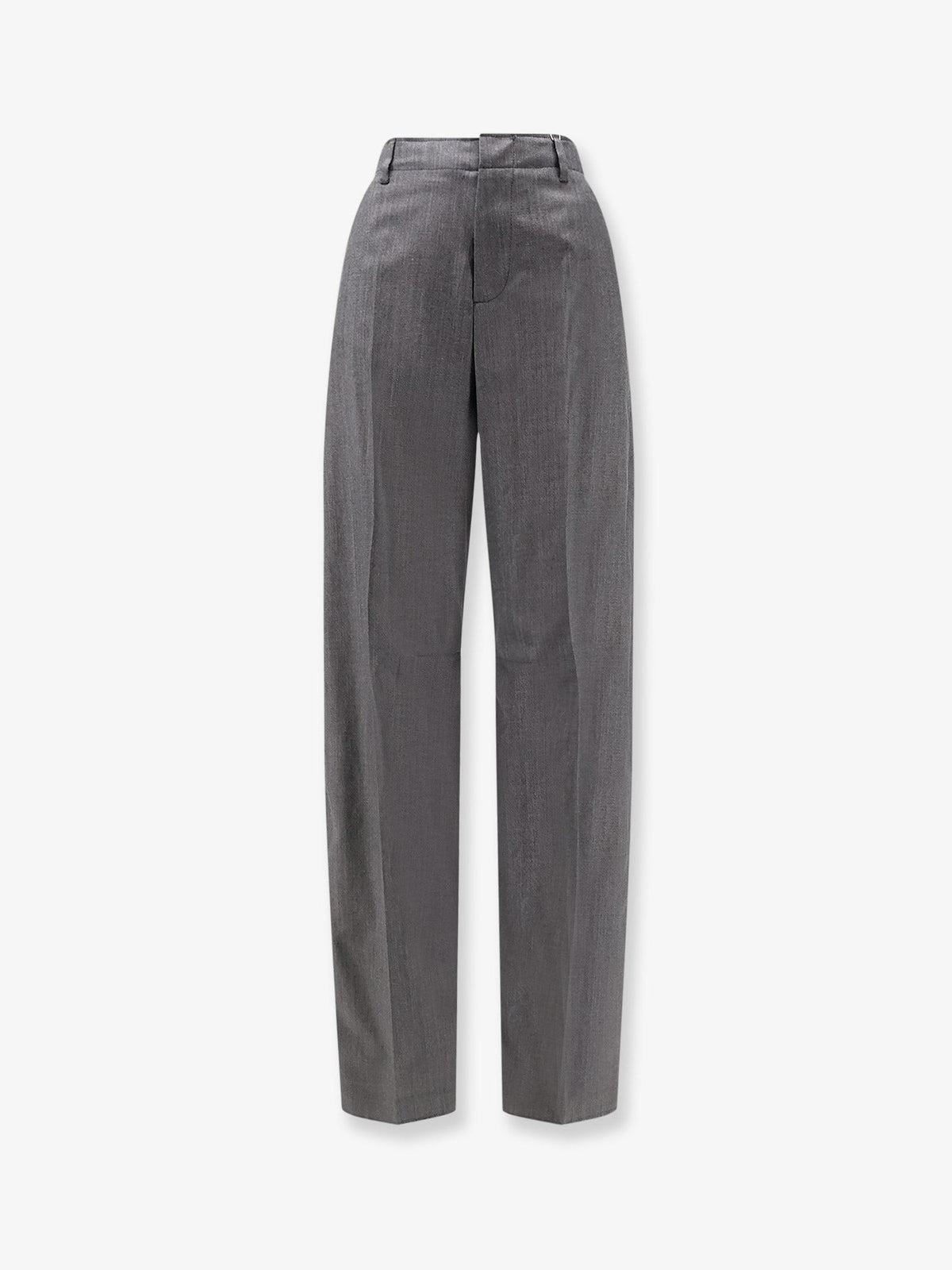MM6 MAISON MARGIELA - Virgin wool and cotton trousers Grey 38